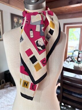 Chanel Silk Large Scarf